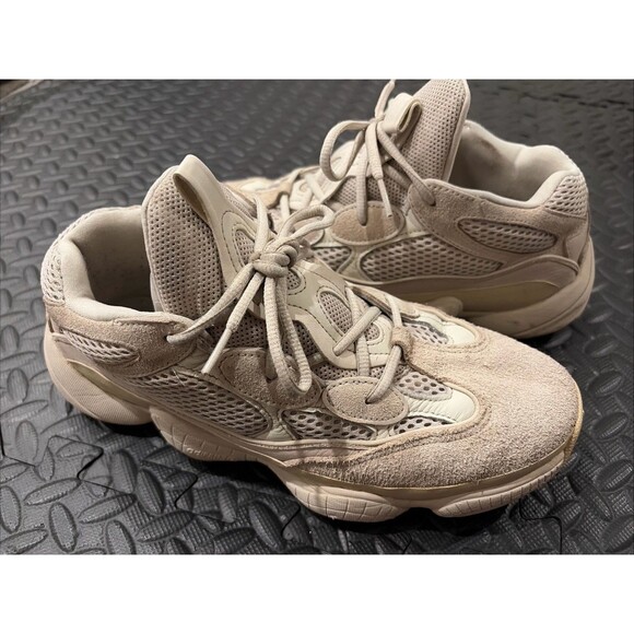 Rare Pre-Owned Adidas Yeezy 500 Taupe Light Men Size 9.5 700 v3 350 blush cream main image 9